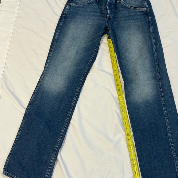 Wrangler Men's Dark Blue “Crank” Bootcut Jeans Size 33/34 - Picture 2 of 11